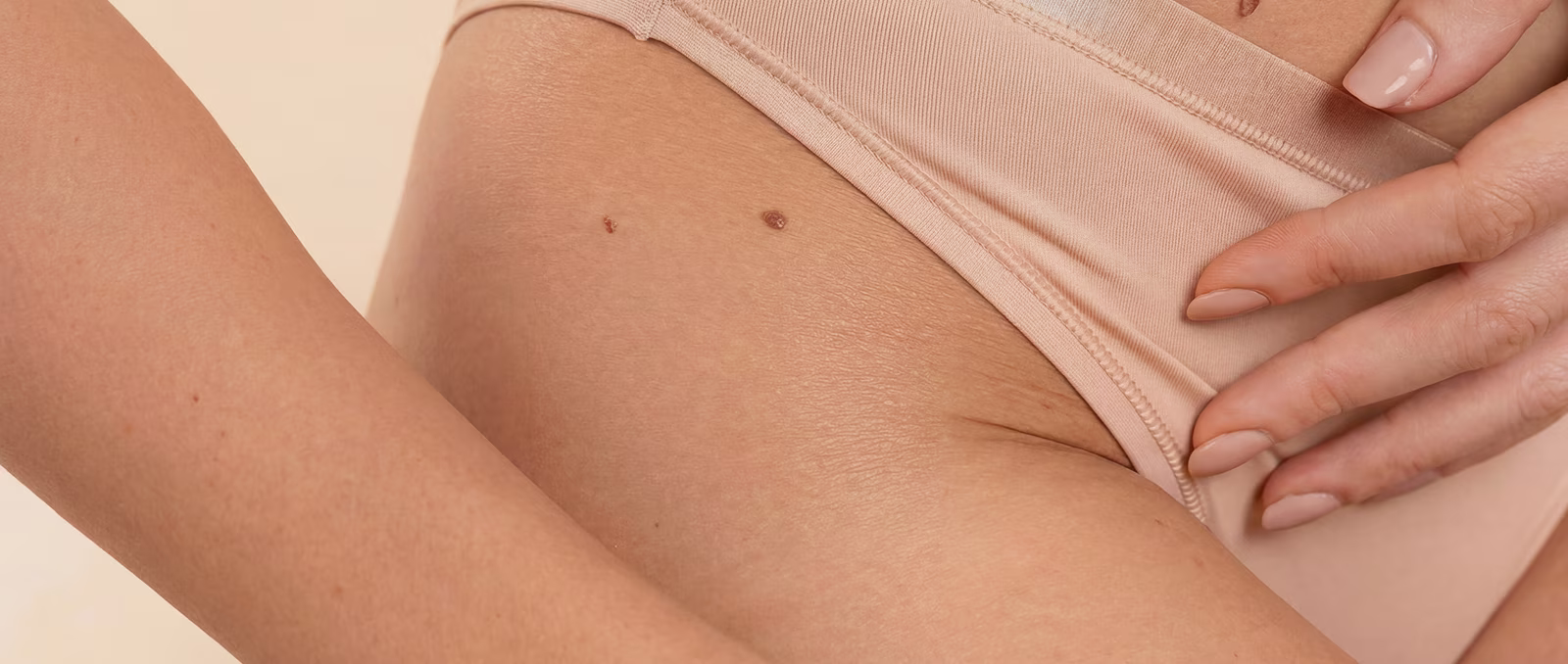 The same skin after treatment